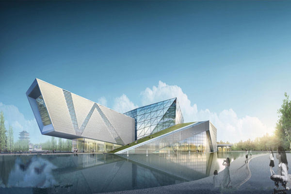 金屬復合瓦建筑