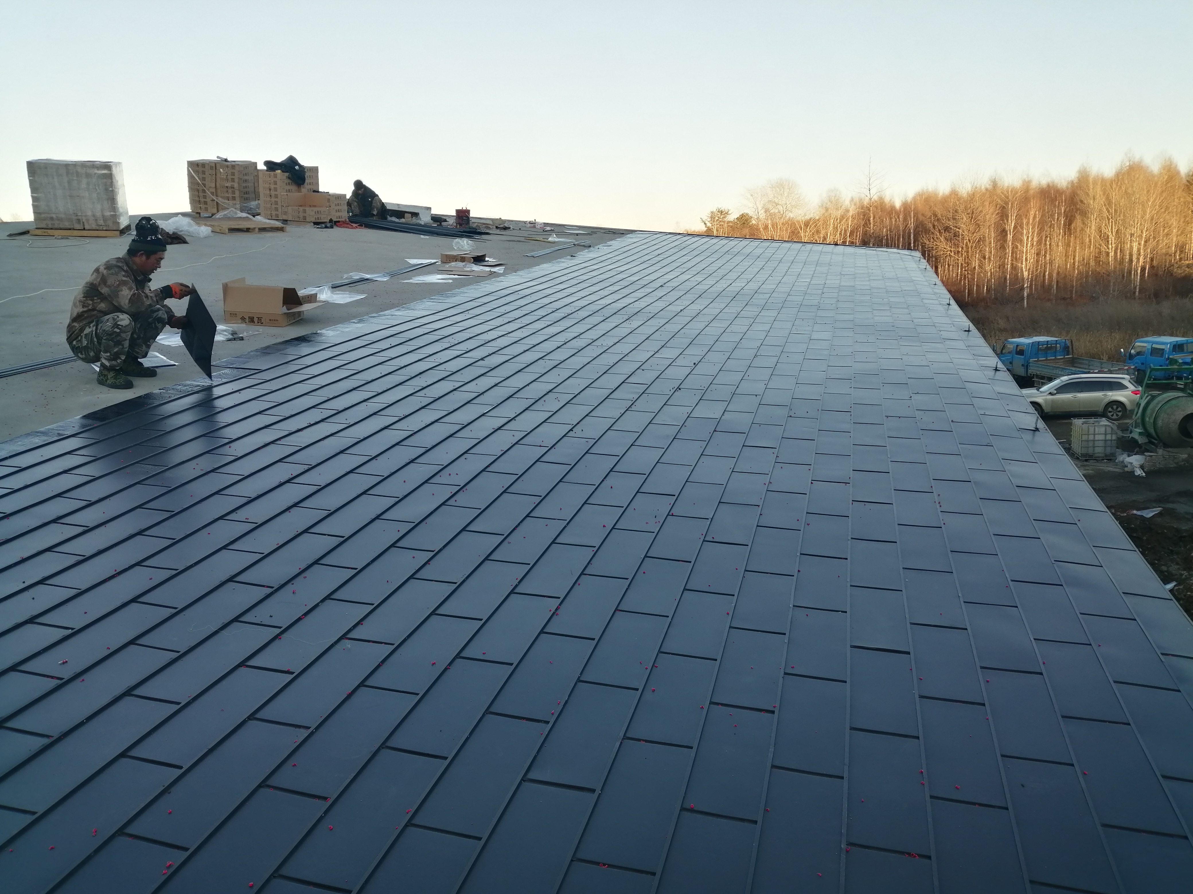 金屬復(fù)合瓦施工