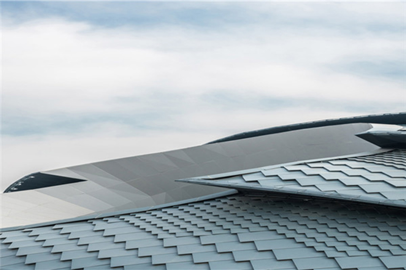 金屬復合瓦建筑