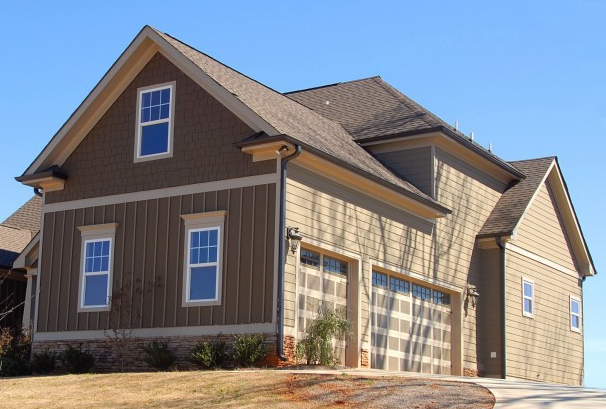 彩石金屬瓦建筑