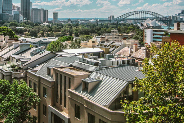 金屬屋面瓦建筑