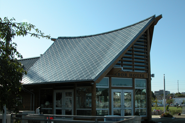 金屬復合瓦建筑