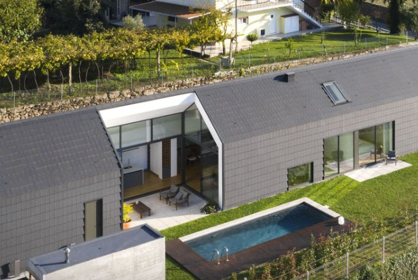 金屬復合瓦建筑