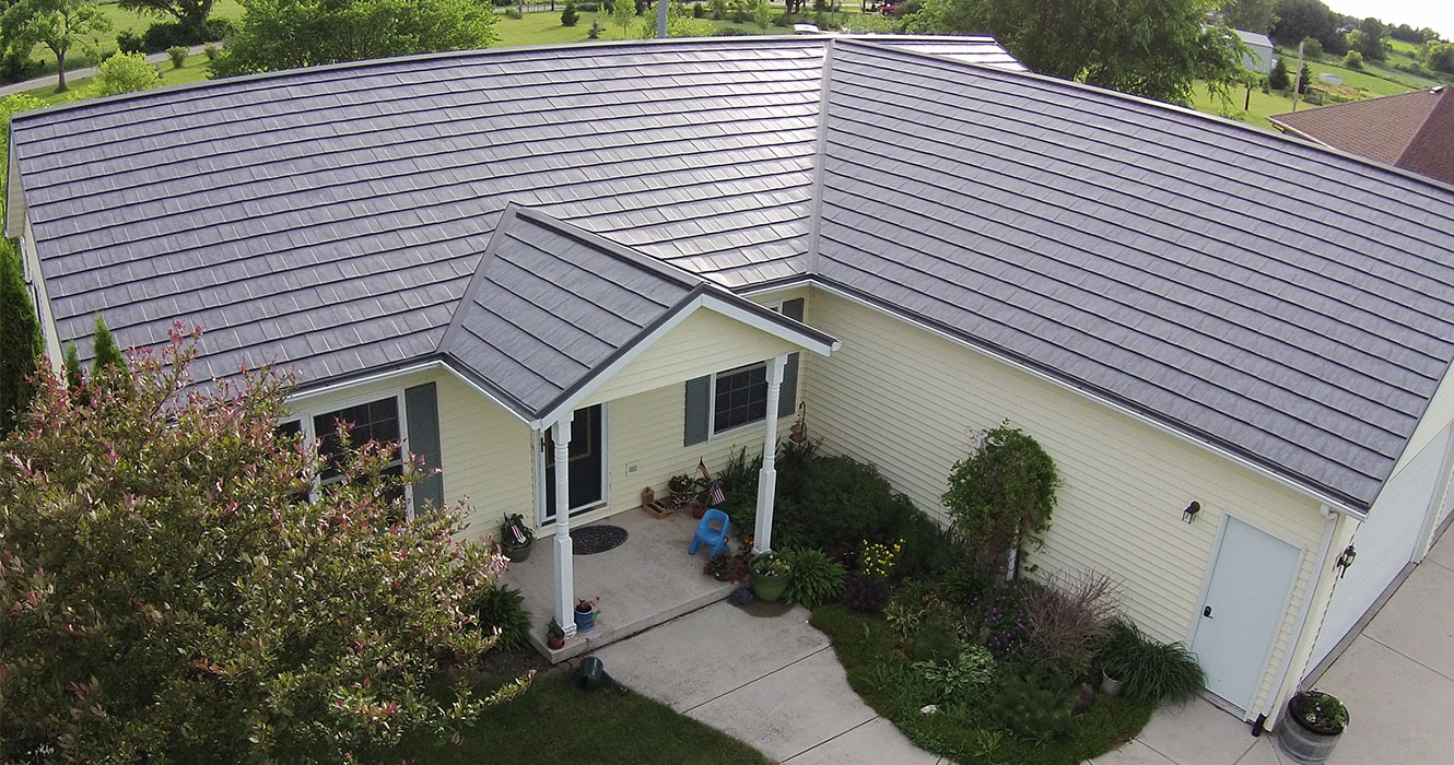 金屬復(fù)合瓦建筑