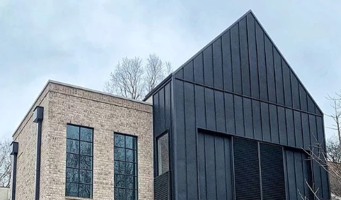 金屬復合瓦建筑