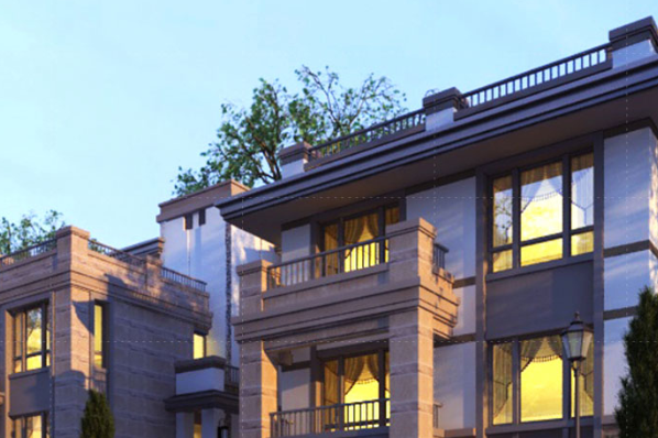 金屬復合瓦建筑